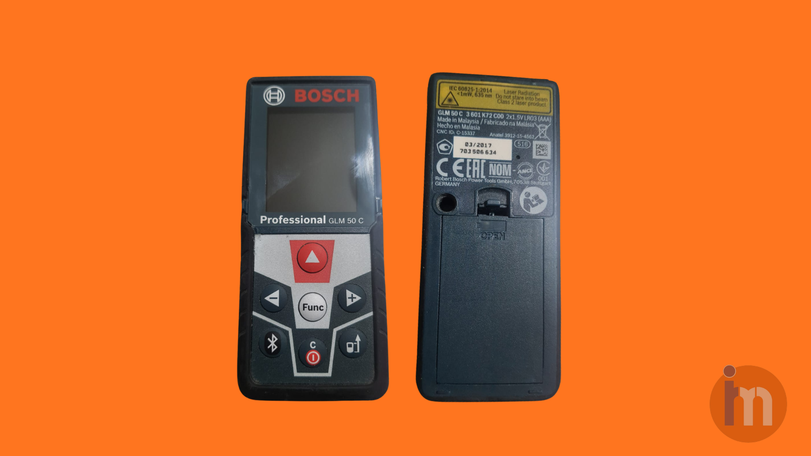 متر ليزر BOSCH - مدى 50 متر